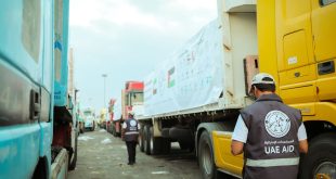Five UAE aid convoys, carrying assistance, enter Gaza Strip