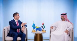 Ajman Crown Prince receives Ambassador of Kazakhstan
