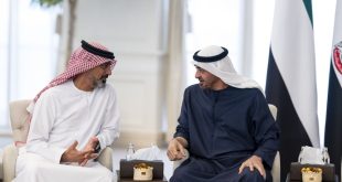 UAE President receives Ajman Crown Prince