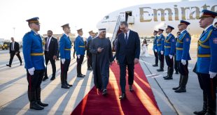 UAE President welcomed by Serbian President upon arrival in Serbia on working visit