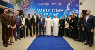 Etihad Airways celebrates inaugural flight to Tashkent