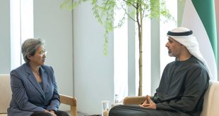 Khaled bin Mohamed bin Zayed meets Chair of AI solutions company AMD