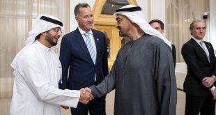 UAE President receives Ethara delegation following F1 Promoter of the Year win
