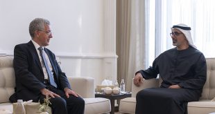Khaled bin Mohamed bin Zayed receives Chief Justice of ADGM Courts
