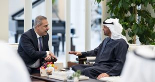 UAE President receives Turkish Foreign Minister