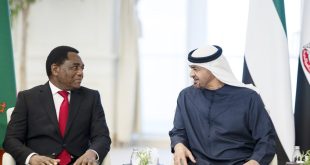 UAE President and President of Zambia discuss growth of bilateral ties