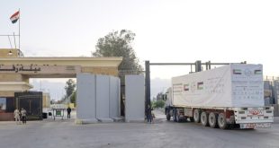 Five UAE aid convoys carrying 617 tonnes enter Gaza under Operation Chivalrous Knight 3