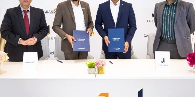 CASAGRAND APPOINTS JASEERA BUILDING CONTRACTING AS MAIN CONTRACTOR FOR CASAGRAND HERMINA AT DUBAI ISLANDS