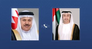 Abdullah bin Zayed, Bahraini Foreign Minister discuss regional developments by phone