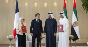 UAE and French Presidents witness exchange of Strategic Defence Partnership Framework
