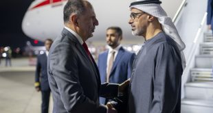 Crown Prince of Abu Dhabi arrives in Athens on official visit to Greece