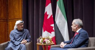 Crown Prince of Abu Dhabi attends dinner banquet hosted by Prime Minister of Canada